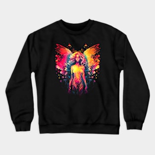 Psychedelic Angel #1 Crewneck Sweatshirt